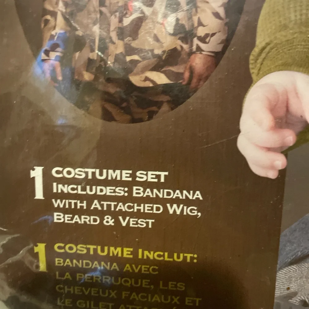 Duck Dynasty Infant Costume with Bandana and Vest